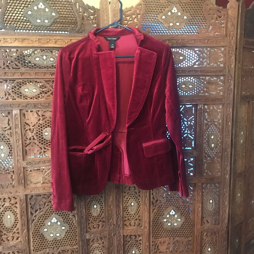 Red Suede Jacket